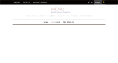 Desktop Screenshot of menu-magazine.com